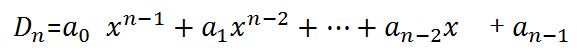 迭代法求行列式(线性代数公式)