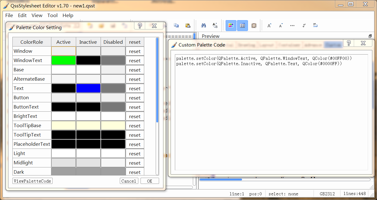 QSS编辑器—实时预览 语法提示 颜色拾取_qssstylesheeteditor 预览-CSDN博客