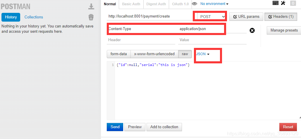 POSTMAN Content Type Text Plain Charset UTF 8 Not Supported