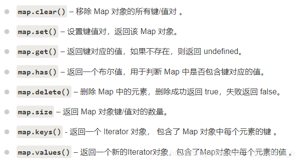 JavaScript--Map & Set_js map初始化-CSDN博客