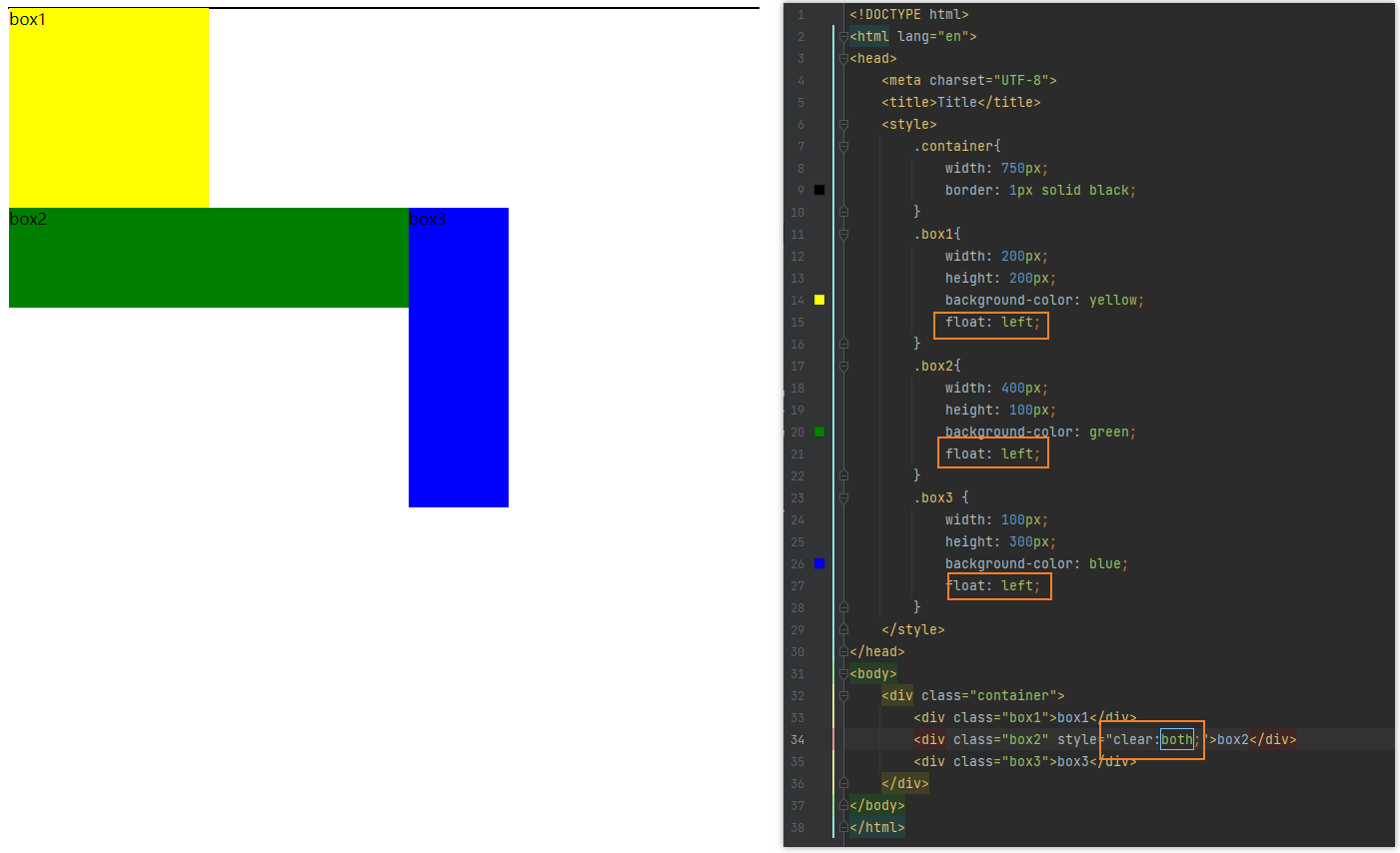cssfloat小结全网首发