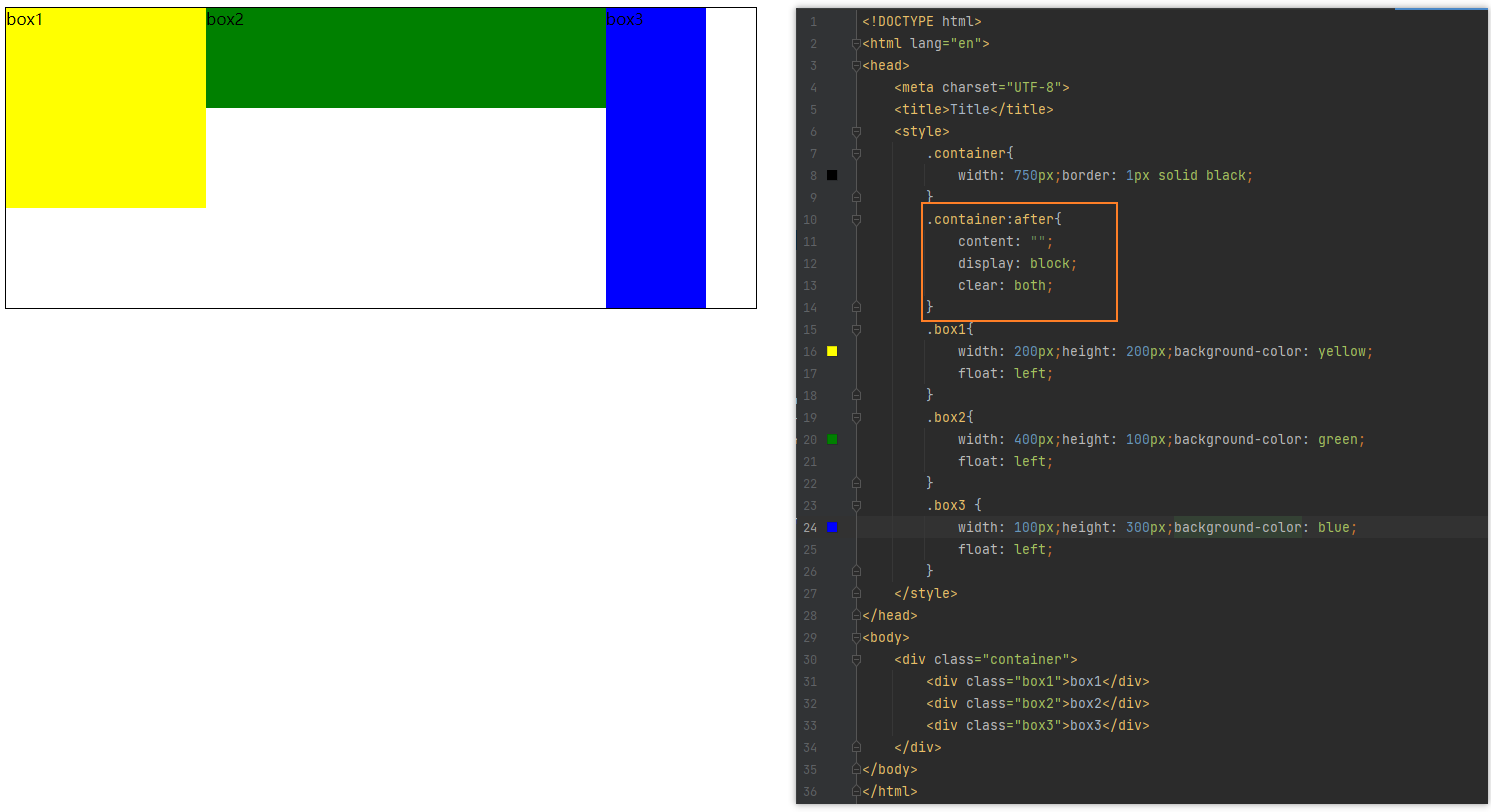 cssfloat小结全网首发