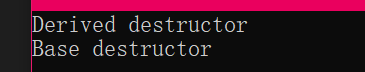 C++ 虚析构函数