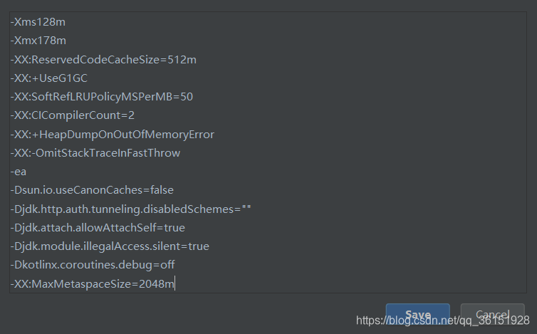 解决idea提示Low Memory,The IDE is running low on memory and this might affect performance.