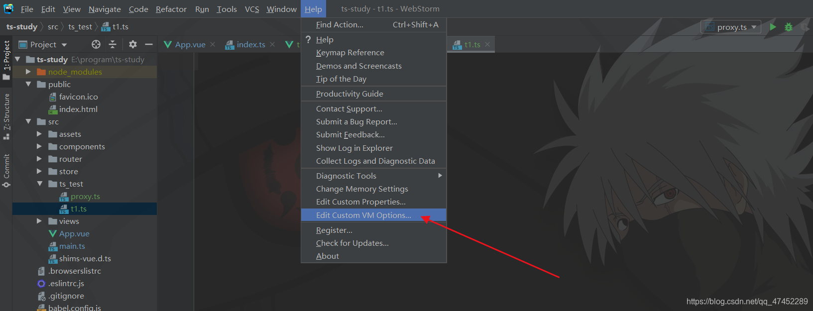 webstorm控制台中文乱码解决