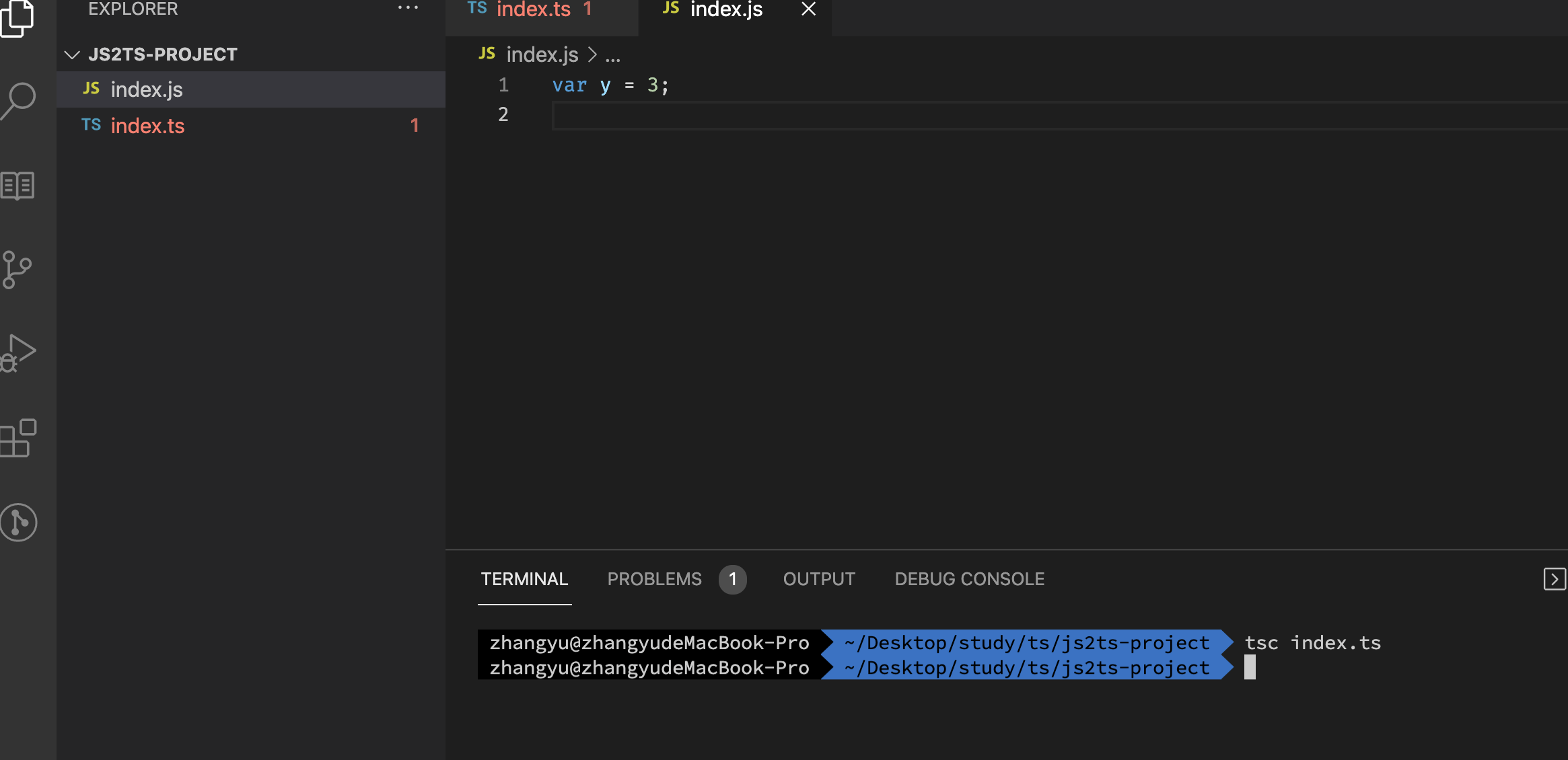 TypeScript系列教程二《安装起步》_tsc init-CSDN博客