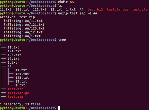 linux-tar命令