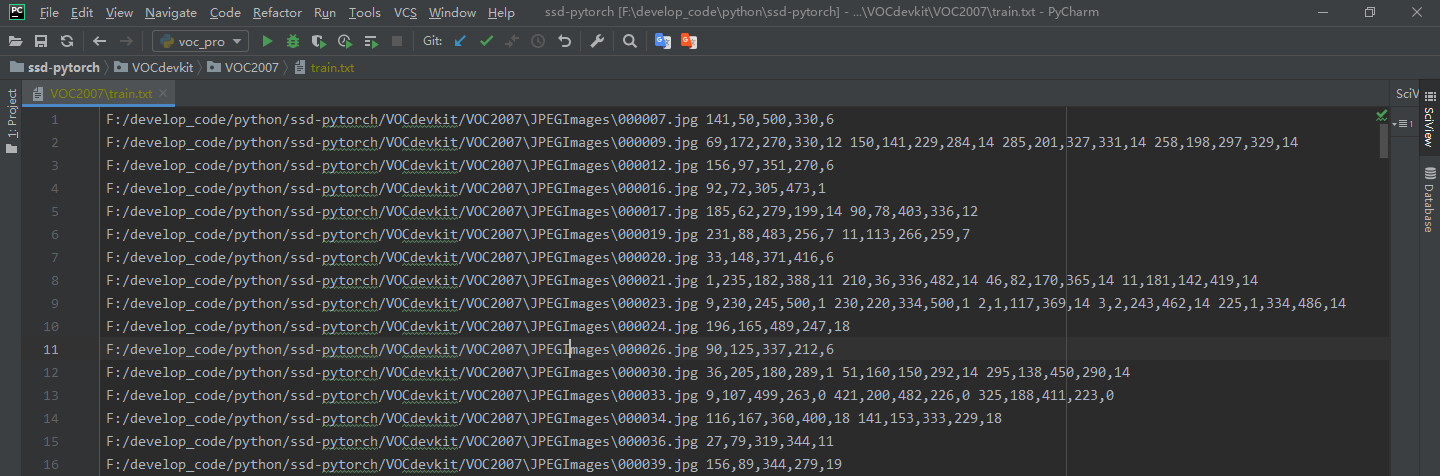 深度学习 — VOC数据集  处理工具类