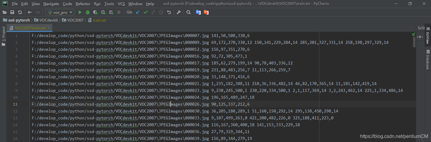 深度学习 — VOC数据集  处理工具类