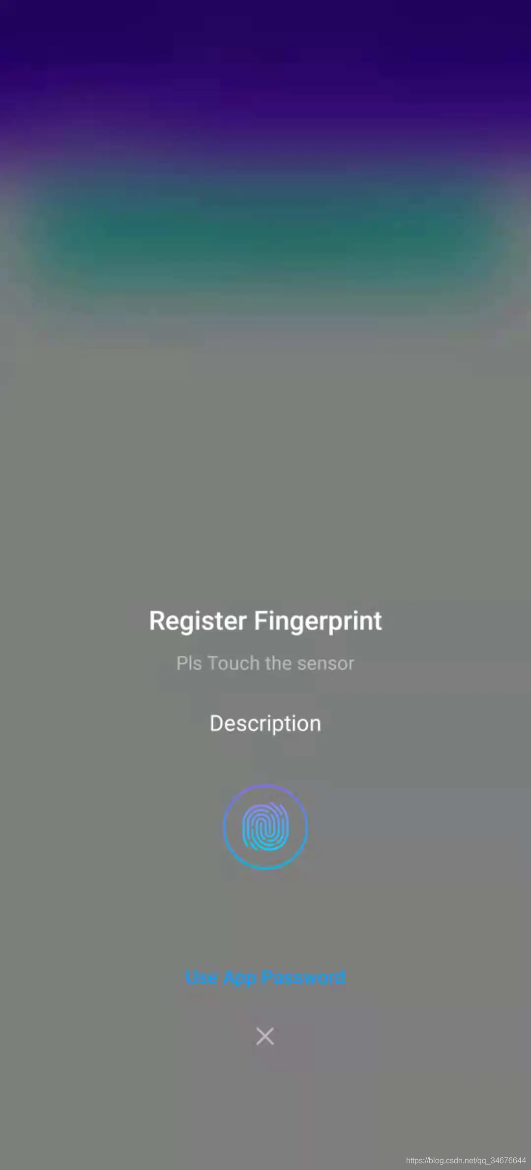 屏上指纹