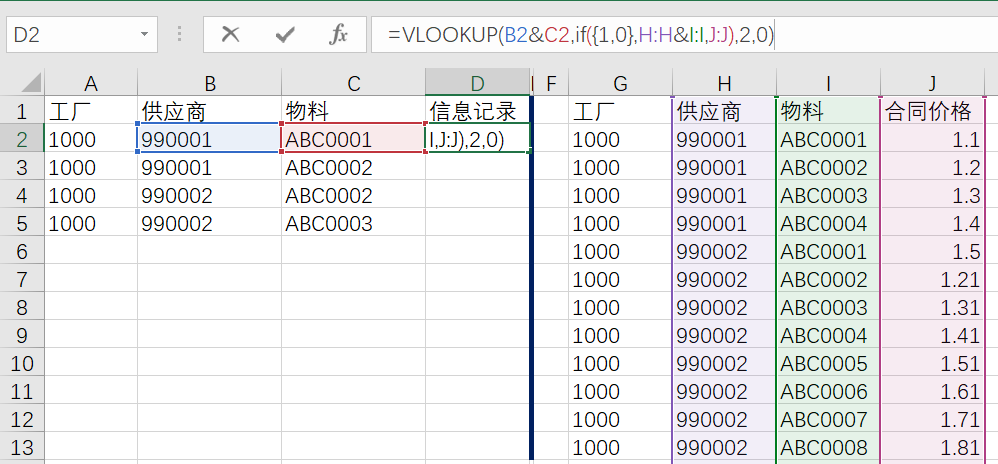 excelvlookup匹配图片图片