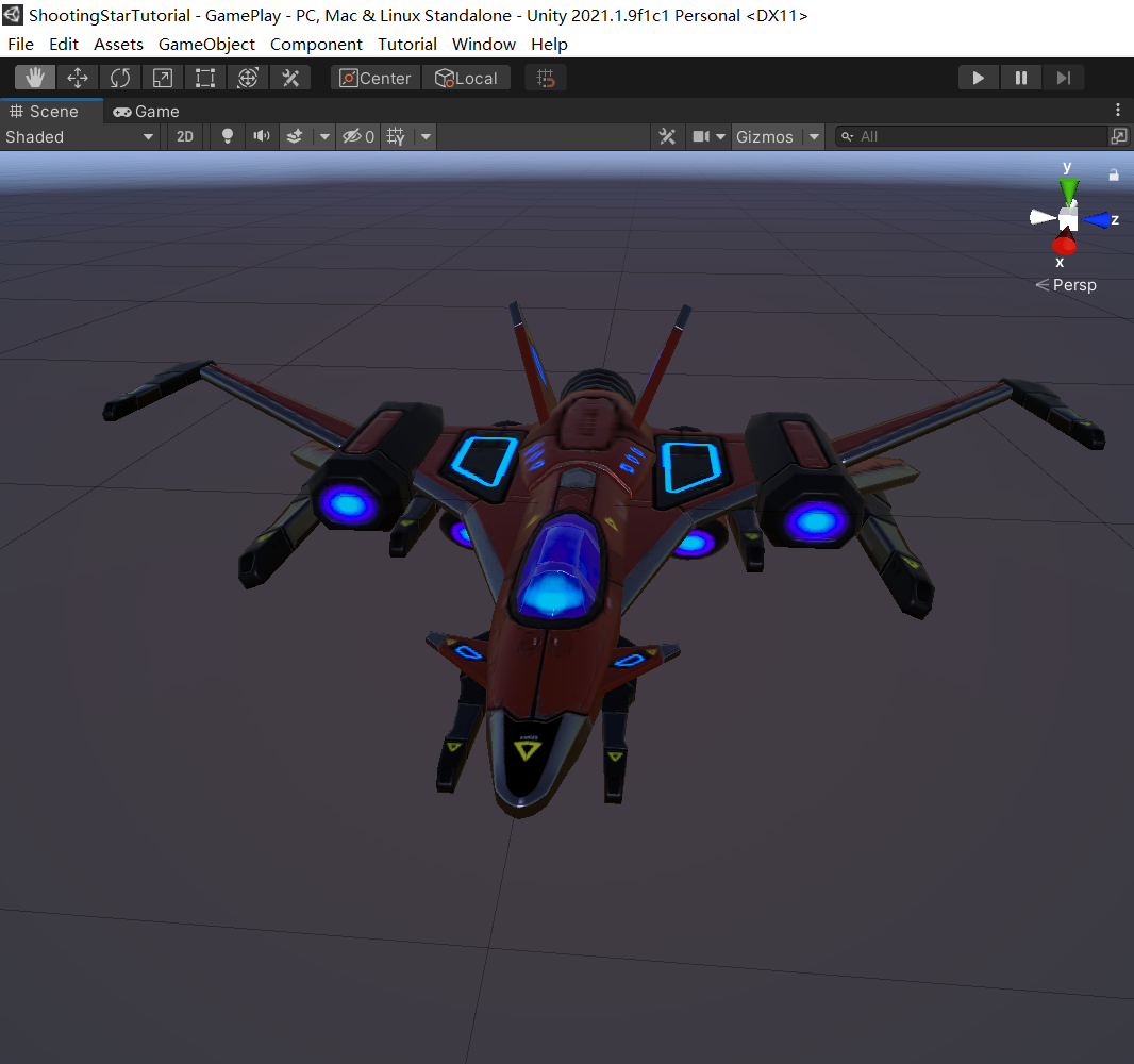 unity3d做的飞机游戏