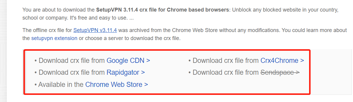 Chrome：下载Chrome网上应用店扩展程序crx