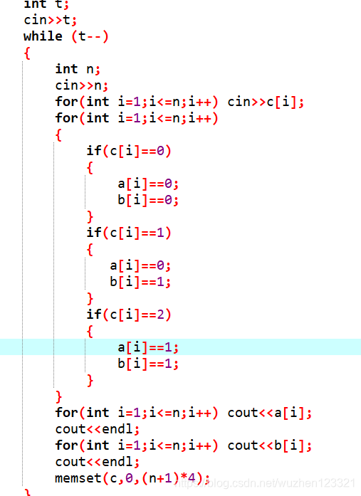 我们可以看到for(int i=1;i<=n;i++) cin>>