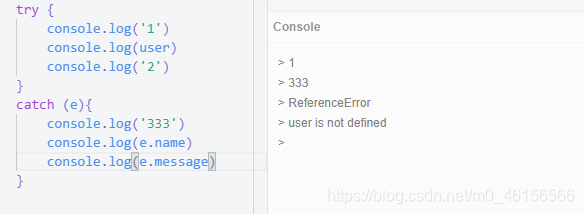 JavaScript中try catch的用法。_try catch和then用法-CSDN博客