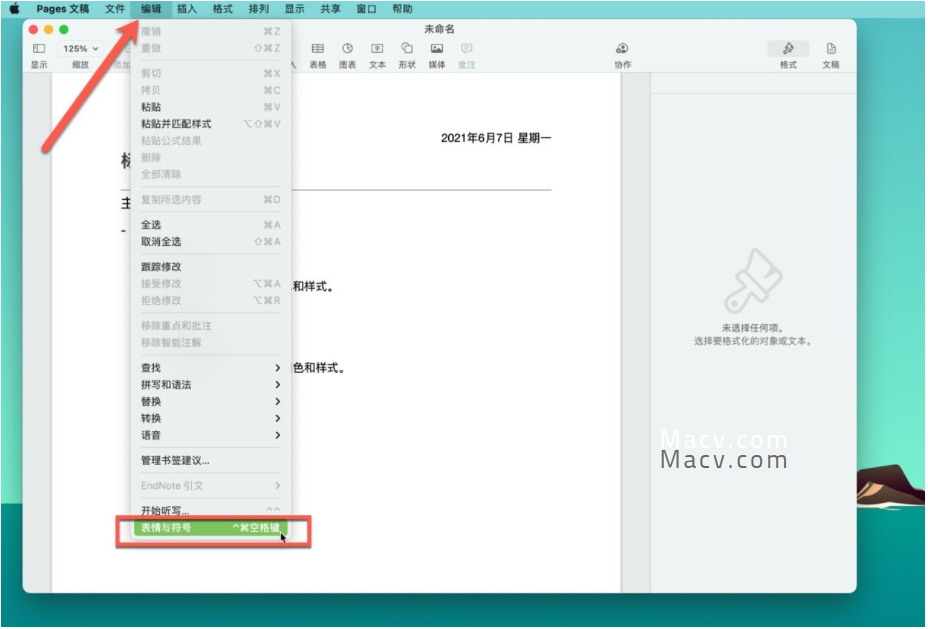 Pages教程 如何输入重音符和特殊字符 茶茶p的博客 Csdn博客