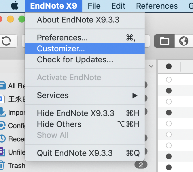mac endnote cite while you write mac