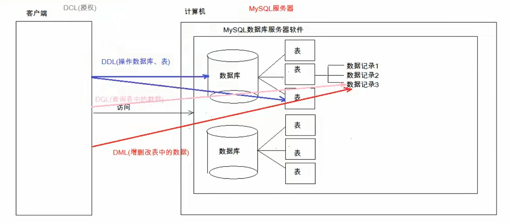 [JavaWeb-MySQL]SQL基本概念，通用语法，分类