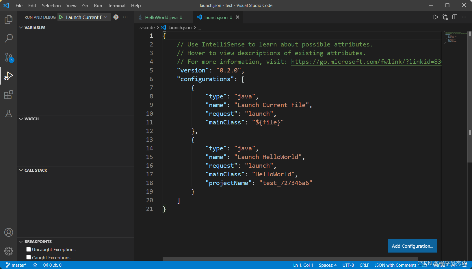 Java开发环境配置/Vscode搭建_vscode java-CSDN博客