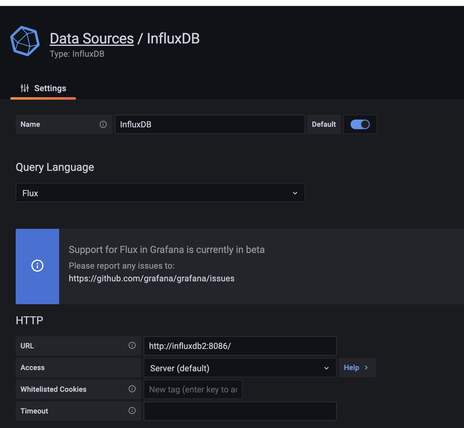 Grafana 8 - InfluxDB 2 - Teleg photo photo