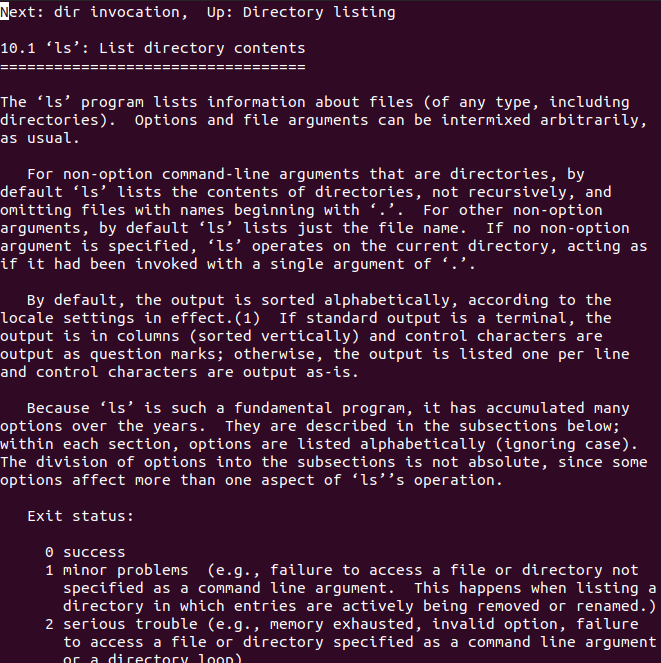 Linux help command - Programmer Sought