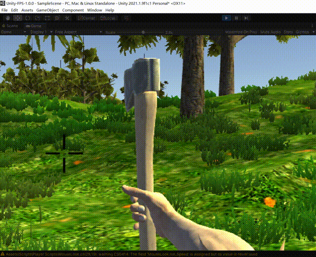 unity3d作业狩猎游戏