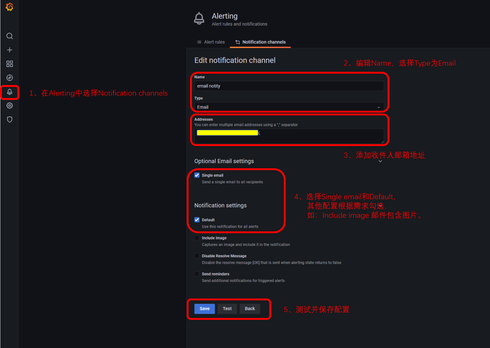 Grafana 配置邮件告警_grafana localhostCSDN博客