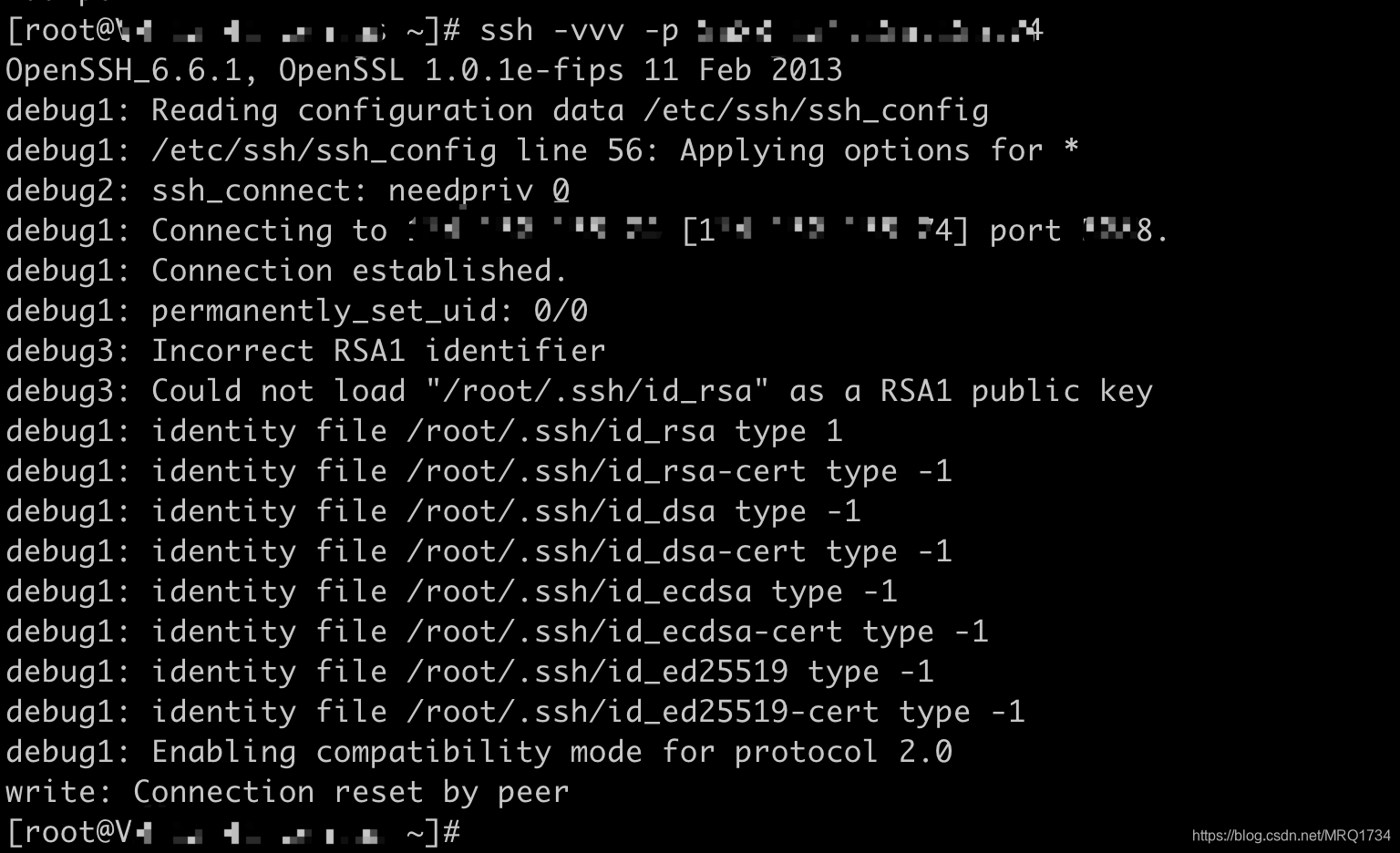 Ssh Connectction Reset By Peer Ssh Connection Reset By Peer