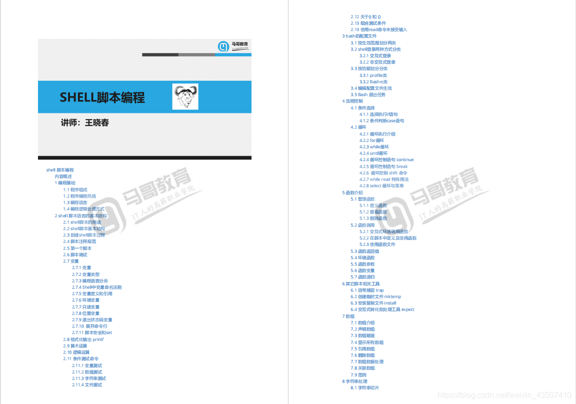 Shell脚本保姆级教程 附赠100个shell脚本案例 豆包同学在路上的博客 Csdn博客 100个必会的shell脚本