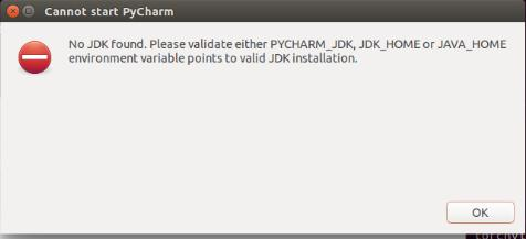 ubuntu安装pycharm No JRE found错误