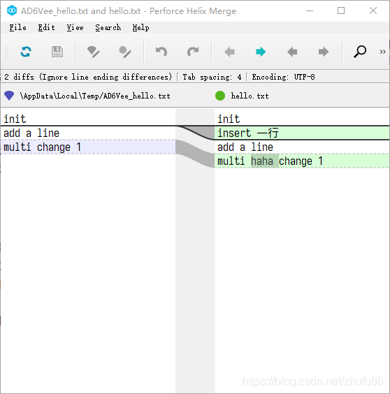 git difftool 使用 p4merge,DiffMerge 或者 Beyond Compare 4_git difftool ...