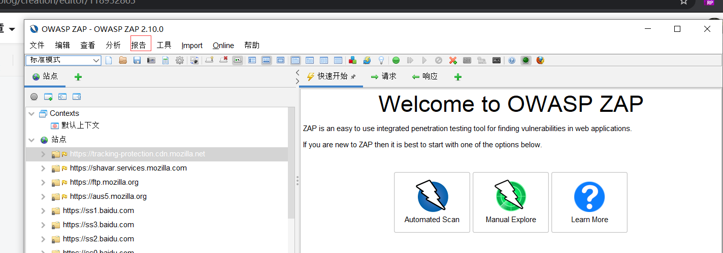 OWASP ZAP安全测试入门-CSDN博客