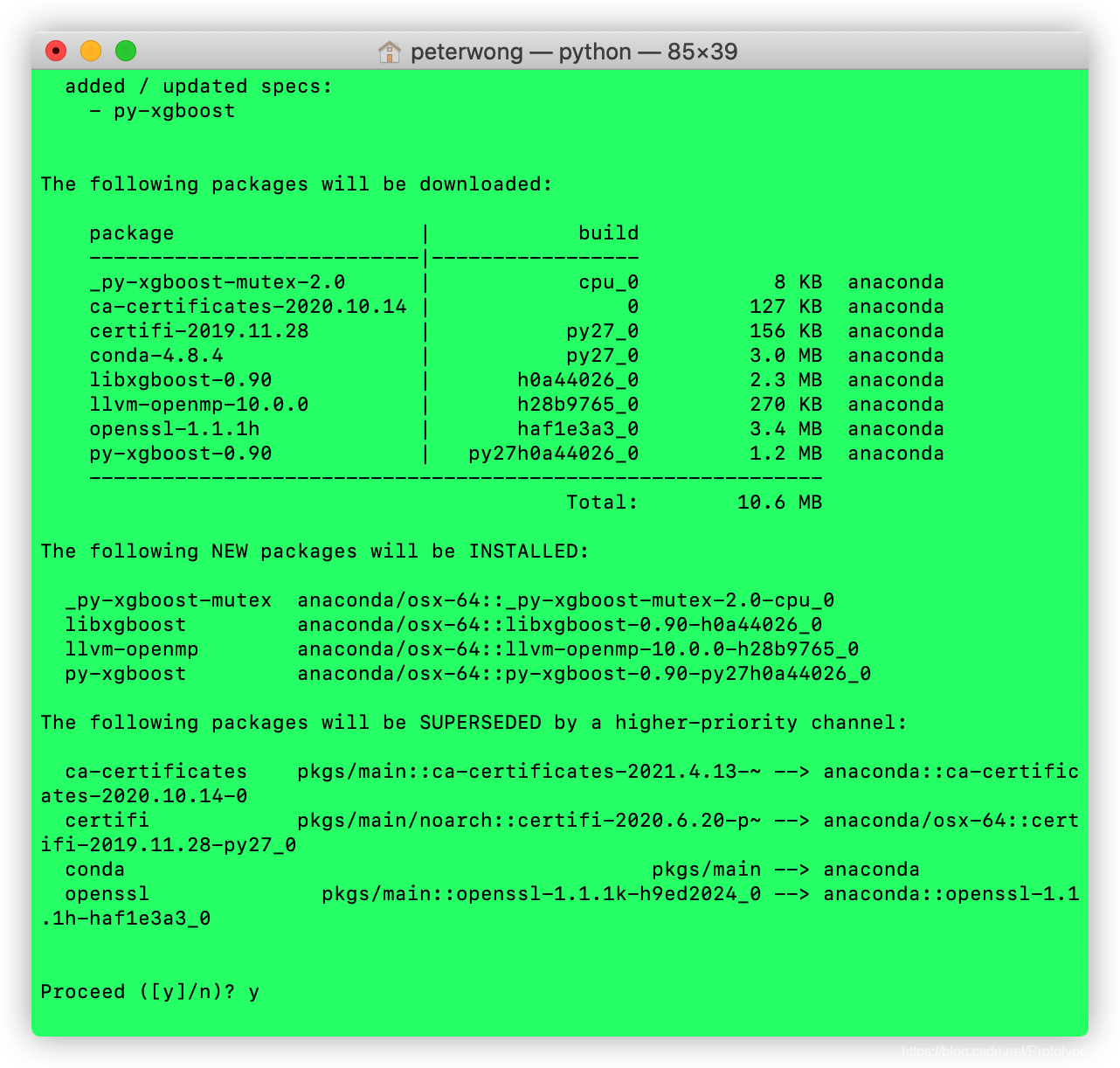 python环境下xgboost的安装与使用_python安装xgboost-CSDN博客
