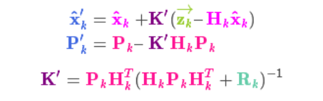 卡尔曼滤波核心公式
