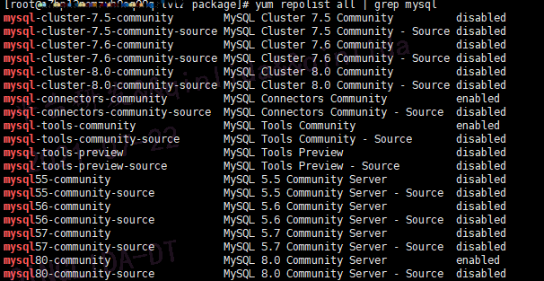 阿里云安装mysql8.0版本操作步骤
