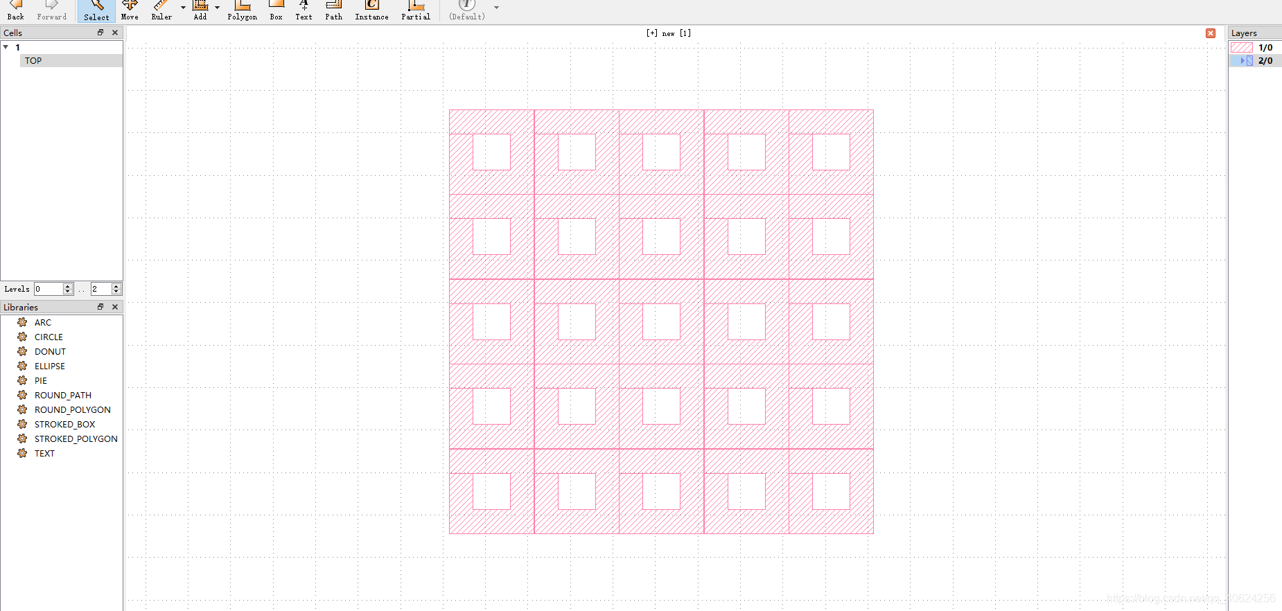 KLayout教程(四)单元层次结构2_klayout更改阵列尺寸-CSDN博客