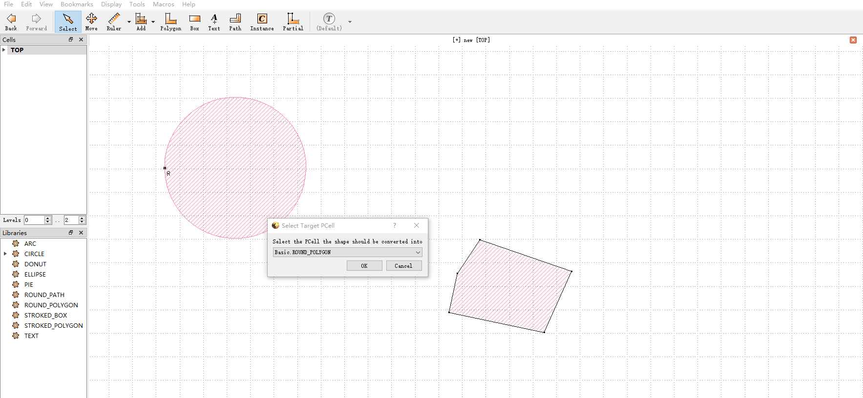 KLayout教程（五）Pcells（parametric cells）可以画圆