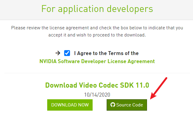 编译最新Nvidia Video_Codec_SDK 11.0_video-codec-sdk 11.0-CSDN博客