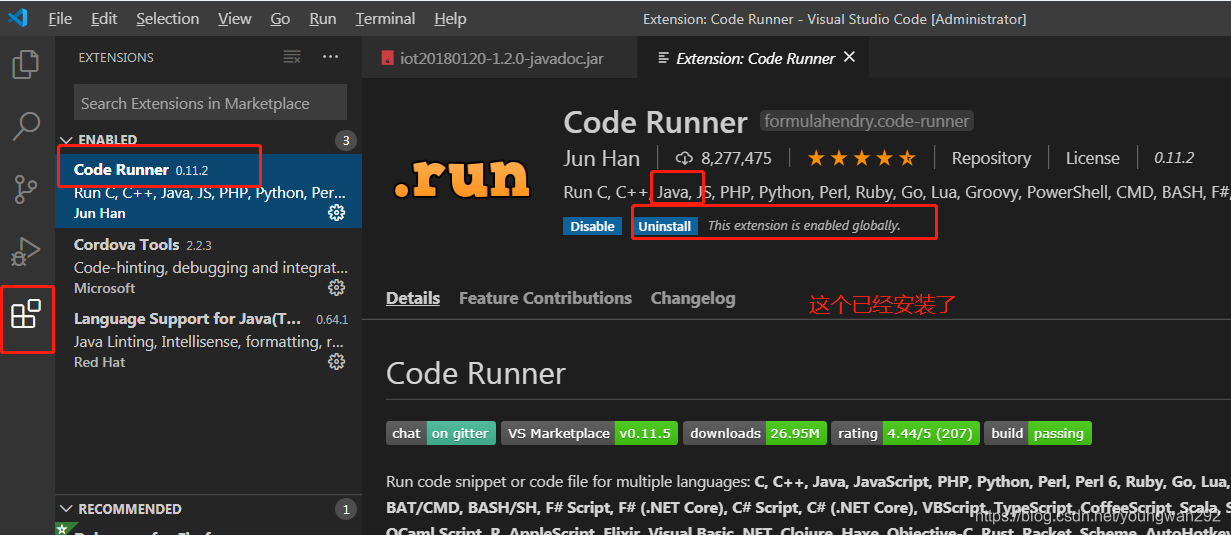 vscode运行helloworld.java程序_vscode java helloworld-CSDN博客
