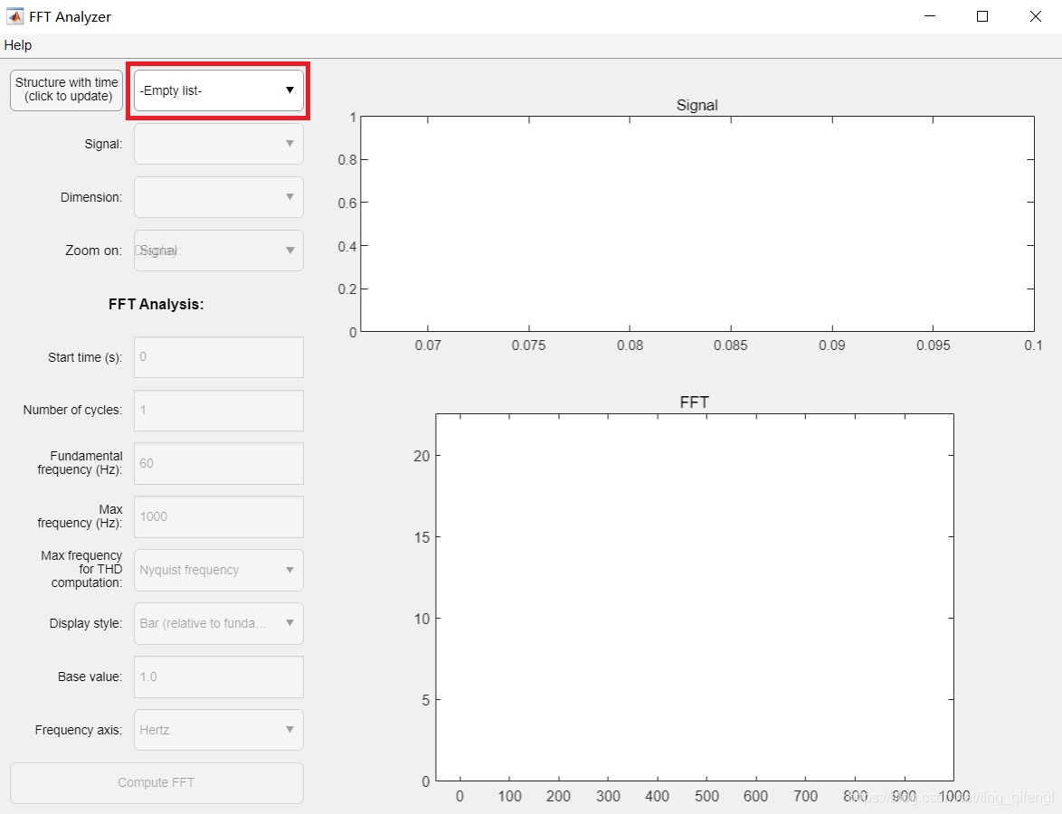 Simulink中利用Powergui进行FFT分析,但是信号源始终为空_simulinkfft分析没有signal-CSDN博客