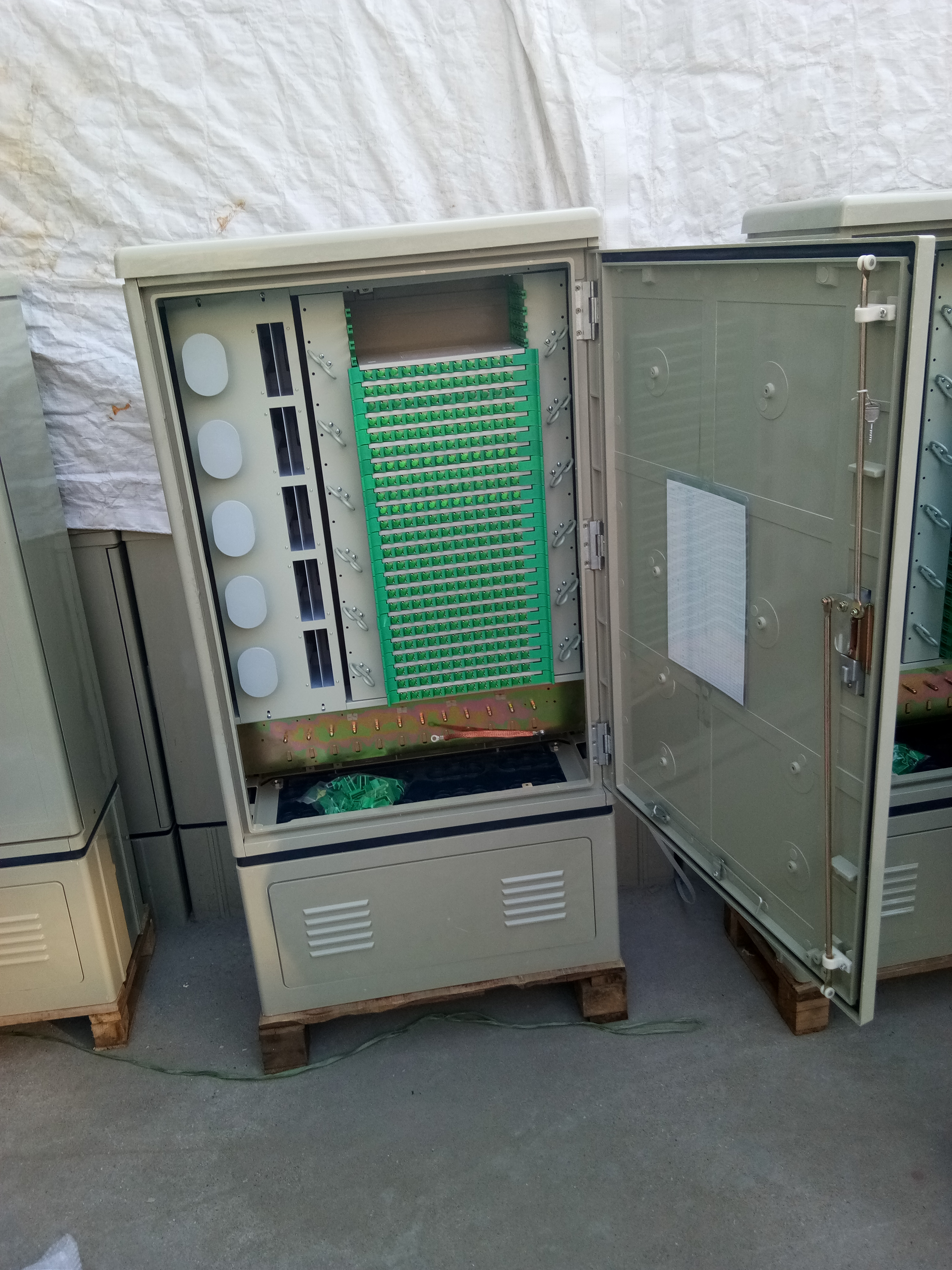 288芯光缆交接箱光交箱图文详解