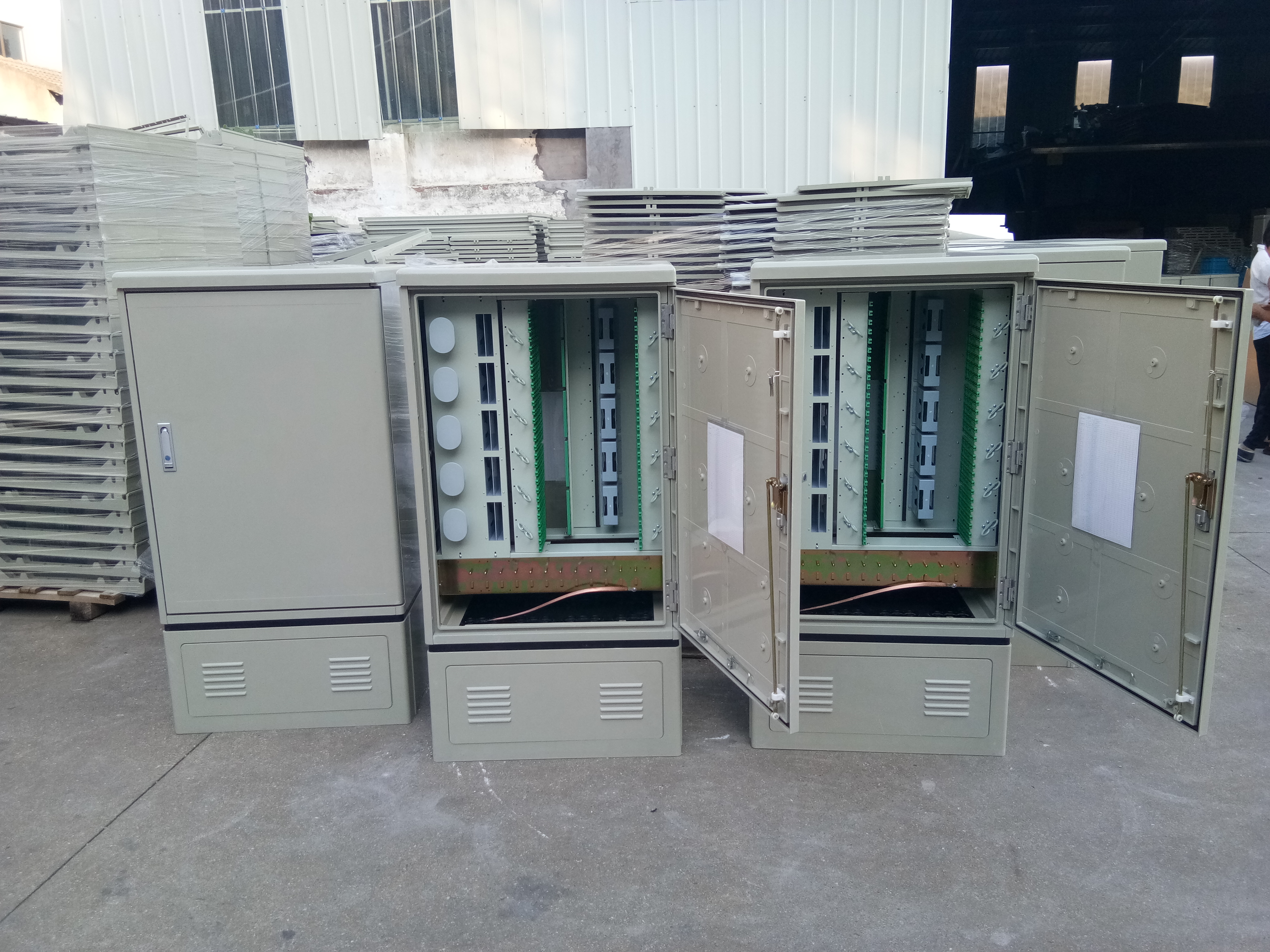 288芯光缆交接箱光交箱图文详解