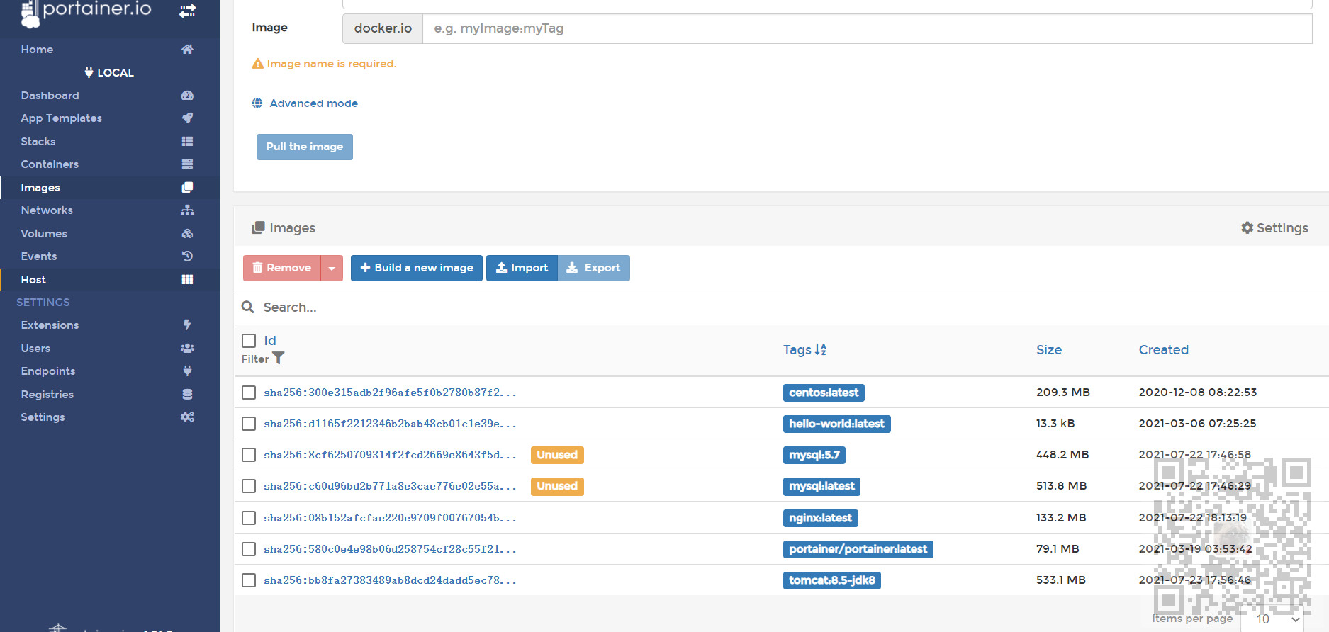 Docker可视化工具portainer的安装与使用