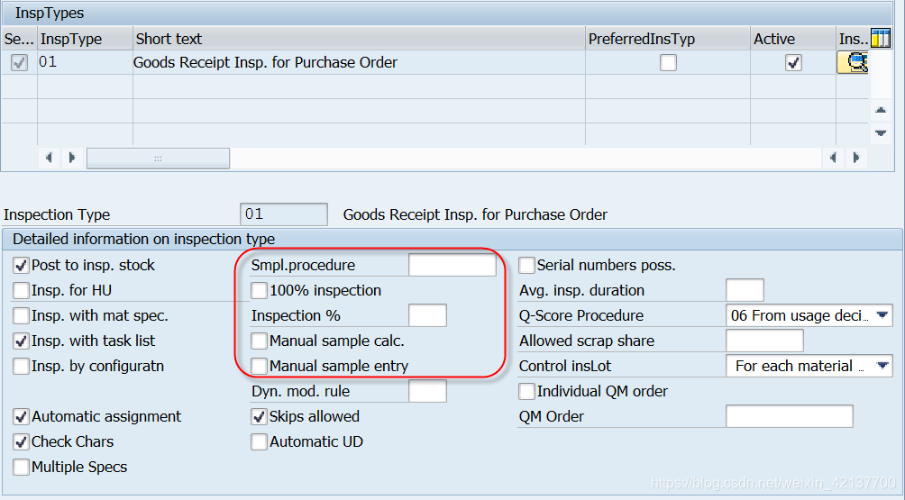 SAP QM Inspection lot creation sample size calculationCSDN博客