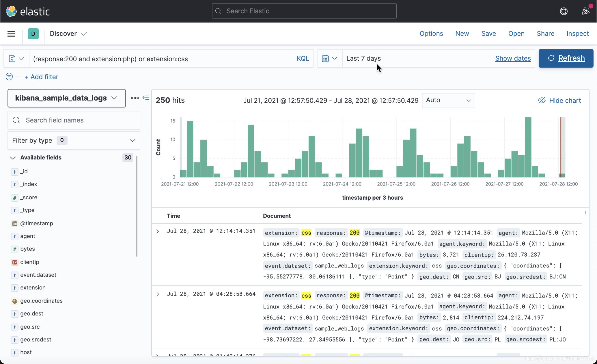 Kibana Query Examples Kibana:Kibana Query Language - KQL-CSDN博客