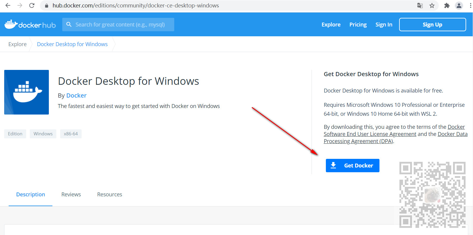 Windows10中Docker的安装与遇到的那些坑