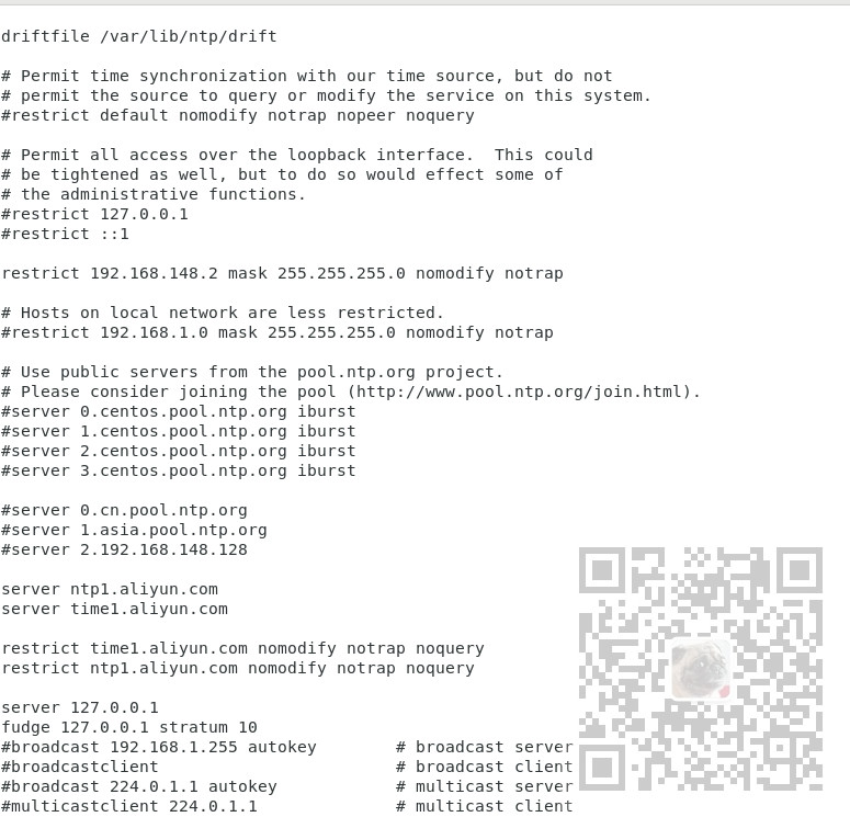 CentOS7中多台服务器配置时钟同步