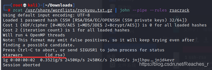 CTF-利用SSH私钥泄露远程登录提权