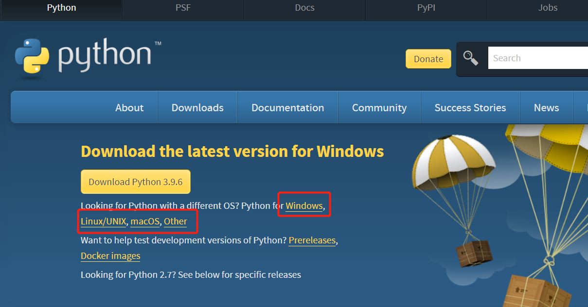 Python的下载安装图文教程(超详细!!!)_python官网下载步骤图解-CSDN博客