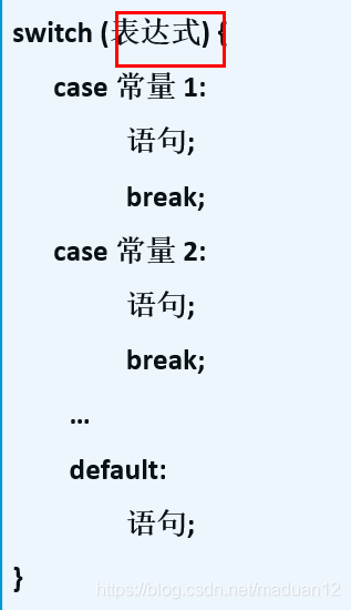 选择结构的使用